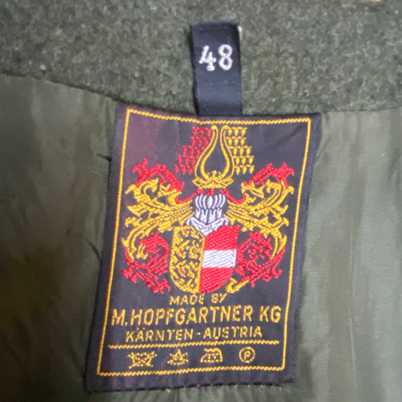 Trachtenmantel Herren Größe 48 – K. Hopfgartner KG, grün