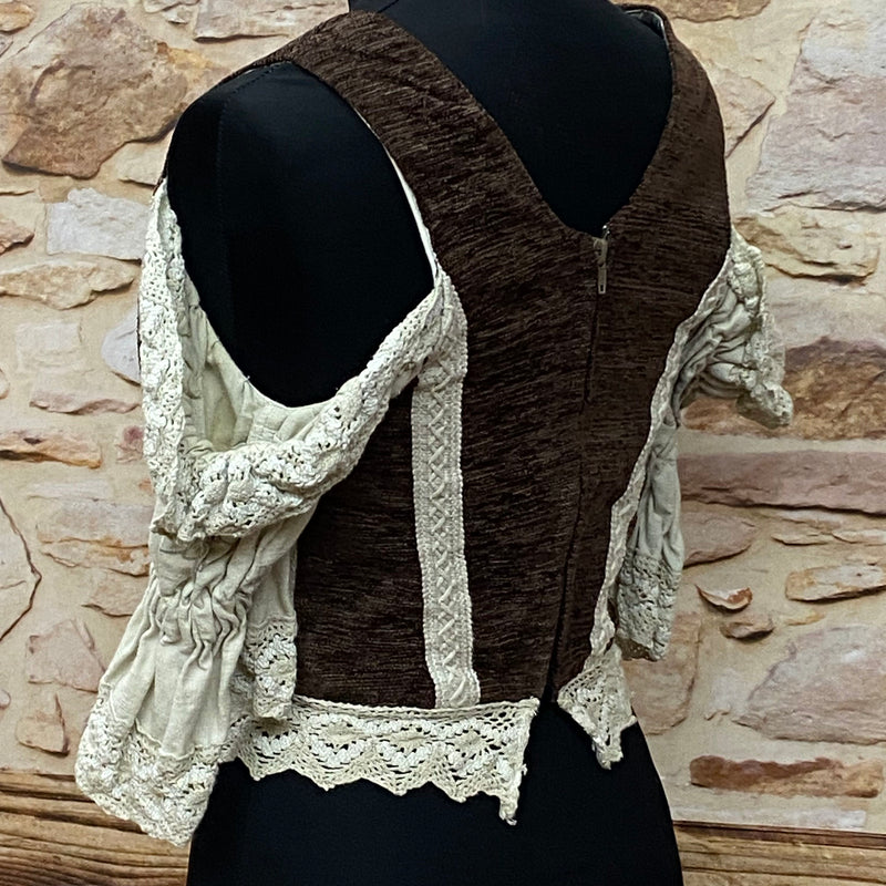 Charmantes Vintage Trachtenmieder von Alpenländer