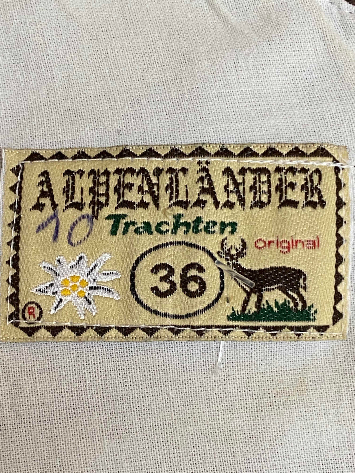 Charmantes Vintage Trachtenmieder von Alpenländer