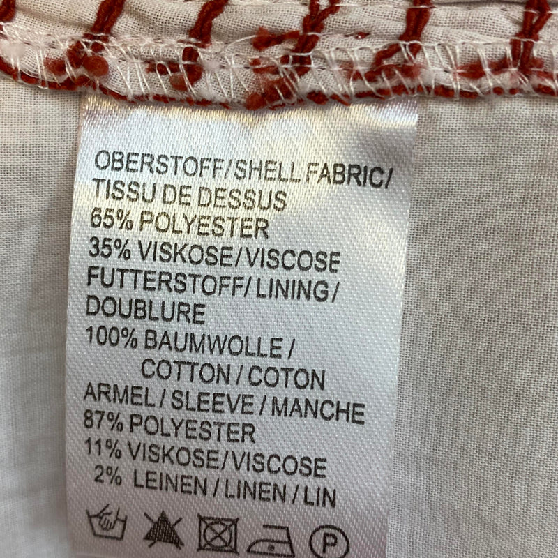 Trachtenoberteil mit Spitze und Schnürung – Größe 46/48
