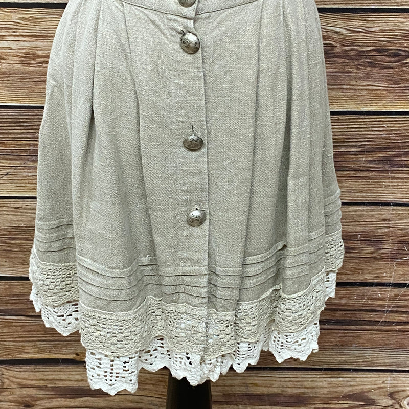 Damen Trachtenrock – Beige/Creme, Größe 40