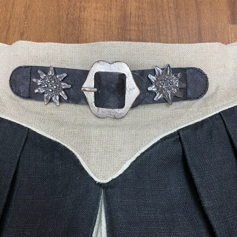 Damen Trachtenrock von Landhaus C&A – Beige und Schwarz, Größe 40