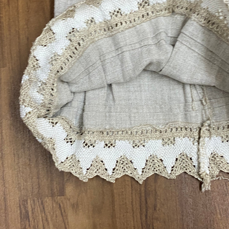 Damen Trachtenrock – Beige/Natur, Größe 32