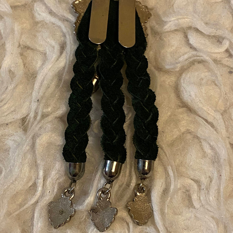 Elegante Trachten-Kragenspange mit edlem Design
