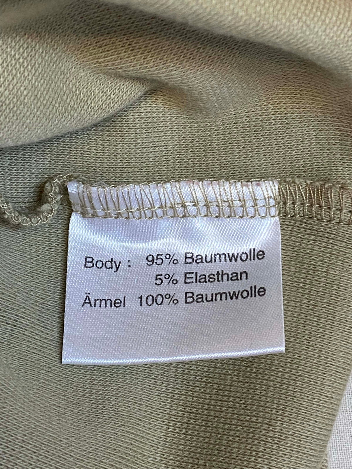 Beiges Trachtenshirt von Folk Line – Größe 36