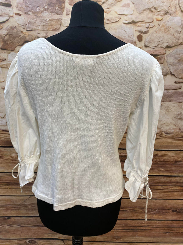 Landhaus Trachten-Shirt von C&A - Größe 38/40 Sale, Ansicht 2