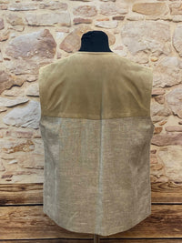 Gilet traditionnel taille 52 en beige