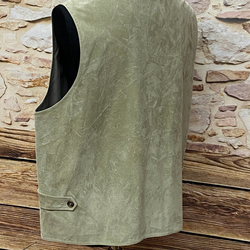 Trachtenweste Gr.54 Weste für Herren beige, Vintage