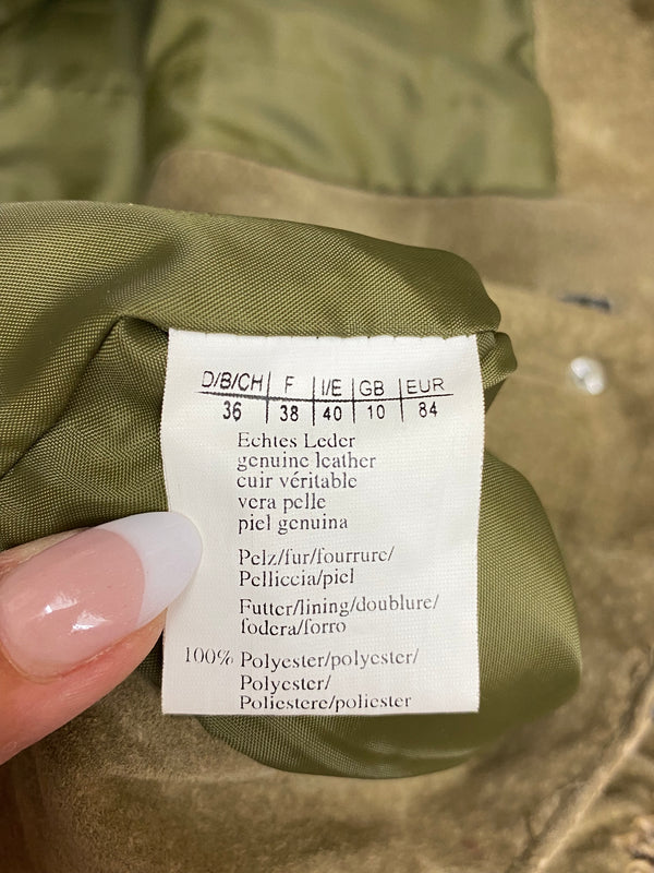 Trachtenweste Damen Größe 36 – 100 % Leder, Landhausstil, vintage