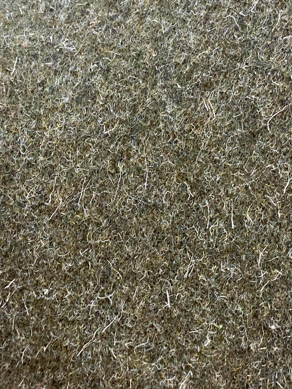 Trachtenweste Leder Lamm oliv Vintage mit Stickerei