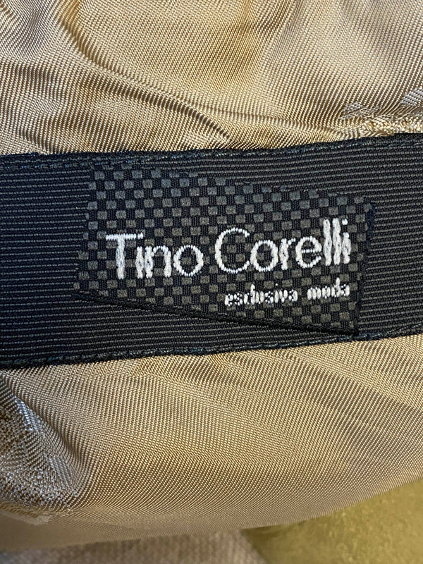 Vintage Trachtenweste Oliv mit Edelweiß Stickerei – Gr. 52