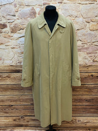 Secondhand Trenchcoat für Herren beige Gr.48 Vintage