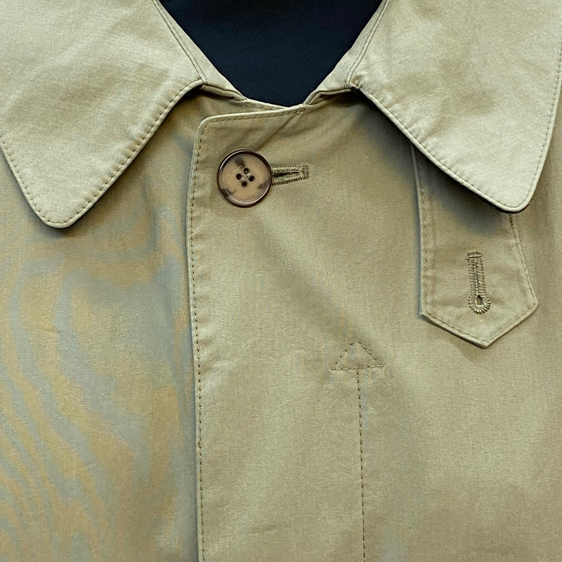Langer Secondhand Trenchcoat für Herren beige Gr.48 Vintage