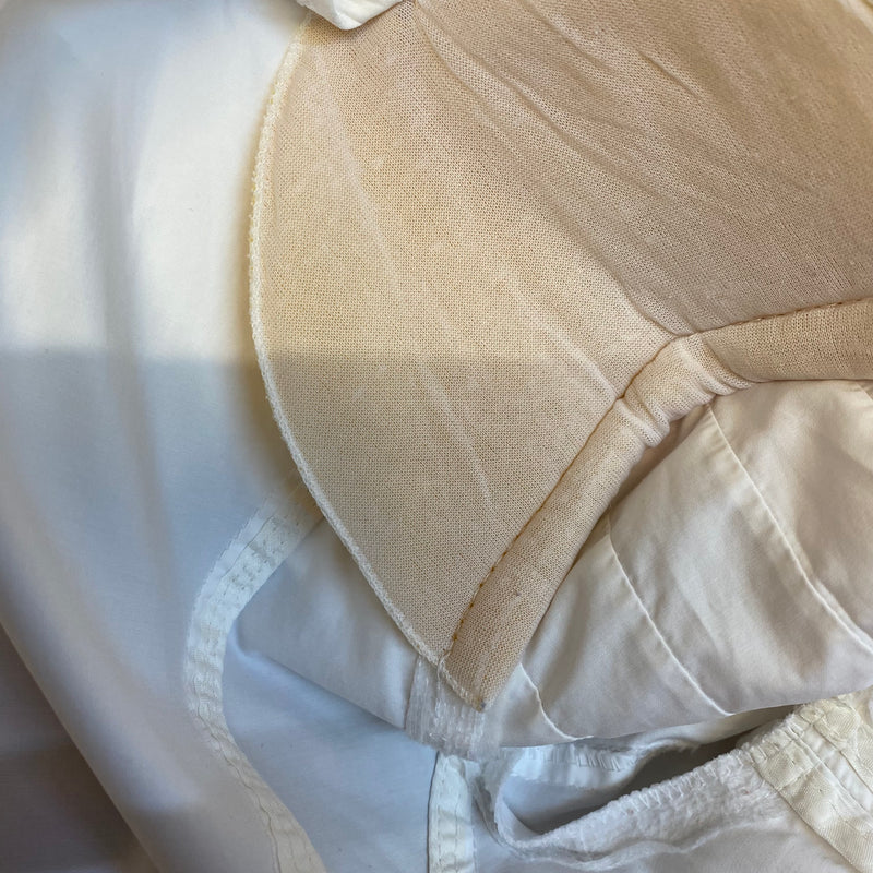Trench mi-long taille 36 blanc, vintage 