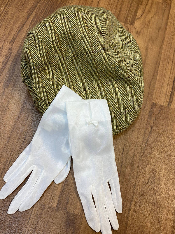 Vintage Damen Tweed-Kostüm im Stil der 20er Jahre, Größe 44