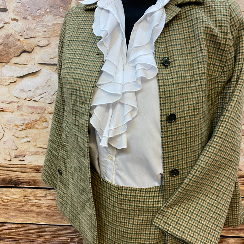 Vintage Damen Tweed-Kostüm im Stil der 20er Jahre, Größe 44