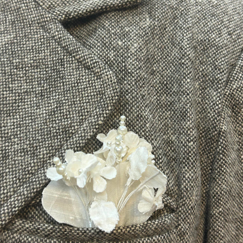 Einzigartiges Damen Tweed-Kostüm im Oldtimer Stil, Unikat