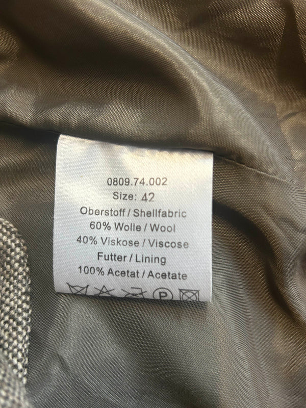 Einzigartiges Damen Tweed-Kostüm im Oldtimer Stil, Unikat
