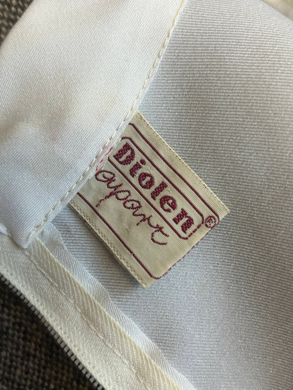Einzigartiges Damen Tweed-Kostüm im Oldtimer Stil, Unikat