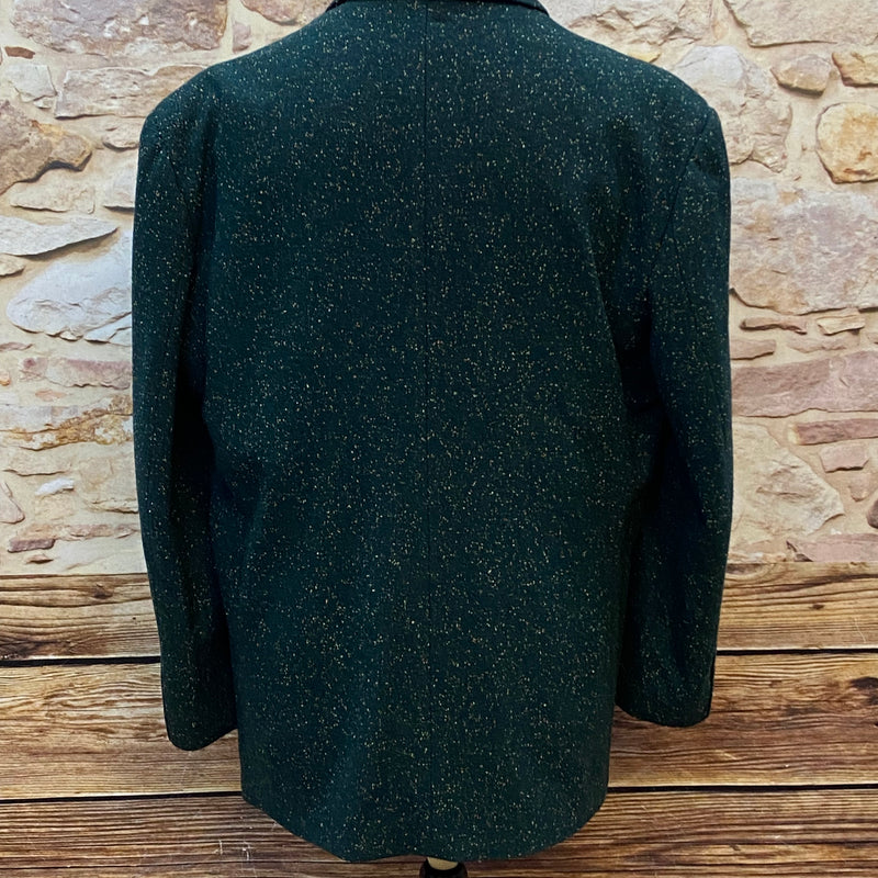 Vintage Sakko, Tweedjacke Gr.50 Herren in grün