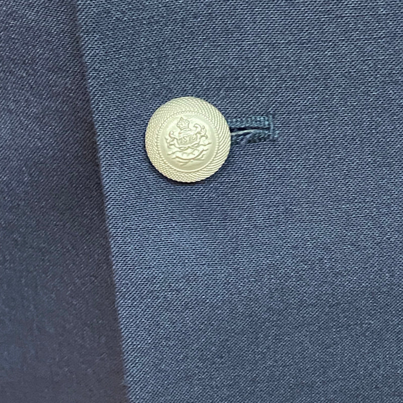 Lange Uniformjacke, Page, Hotel, Uniform Gr.48 dunkelblau