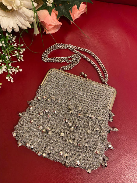Glamouröse Vintage-Abendtasche aus den 1960er Jahren