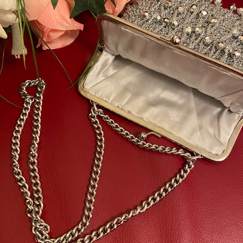 Glamouröse Vintage-Abendtasche aus den 1960er Jahren