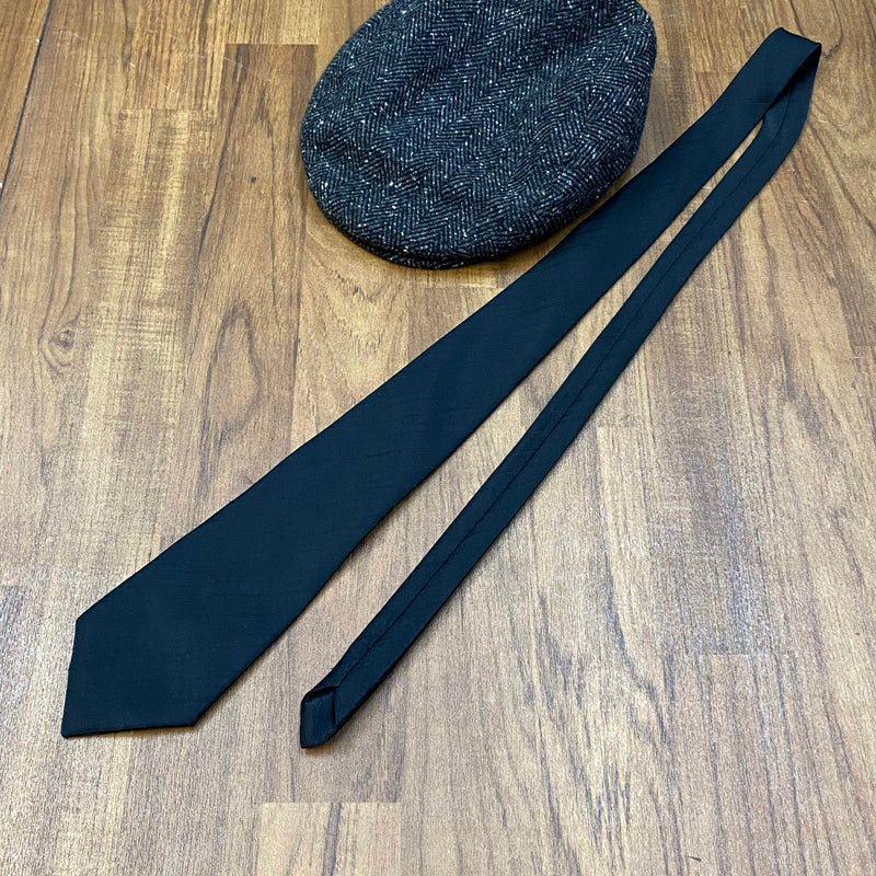 20er Jahre Herren Anzug komplett – Vintage Nadelstreifen Unikat mit Weste & Schiebermütze, Ansicht 6