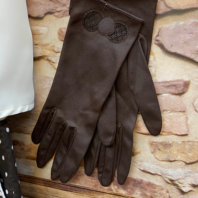 50er Jahre Damen Outfit Gr. 40 mit Caprihose, Bluse, Haarband und Handschuhen, Ansicht 5