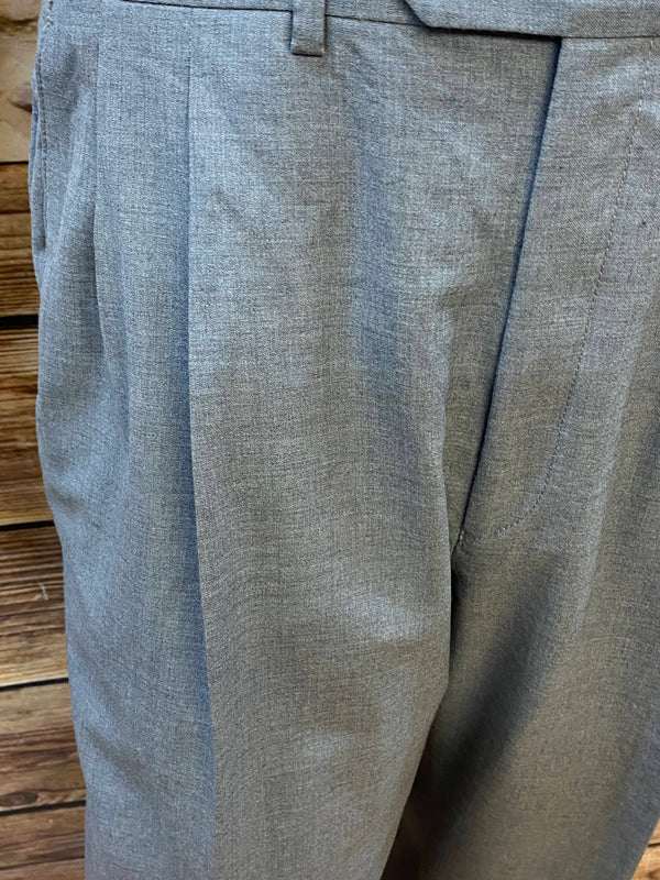 Vintage Herrenanzug Grau Gr. 52 (mit Krawatte & Hosenträger)