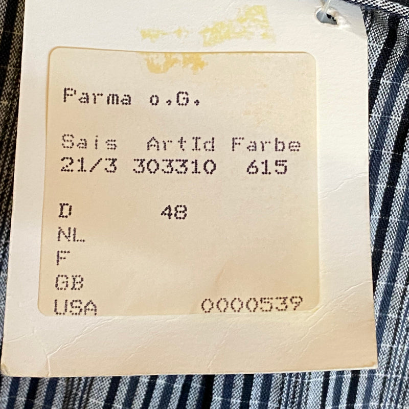 Vintage Hose Bundfaltenhose 1990er Streifen Ungetragen Unikat Gr. 48, Ansicht 4