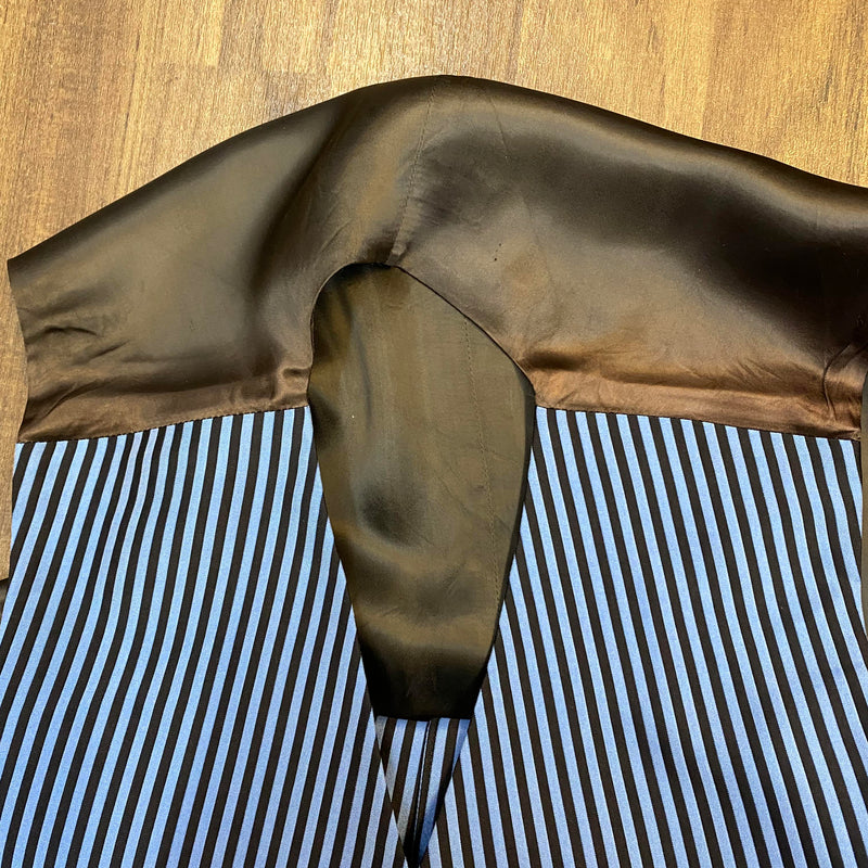 Vintage Damenweste Nadelstreifen Gr. 38