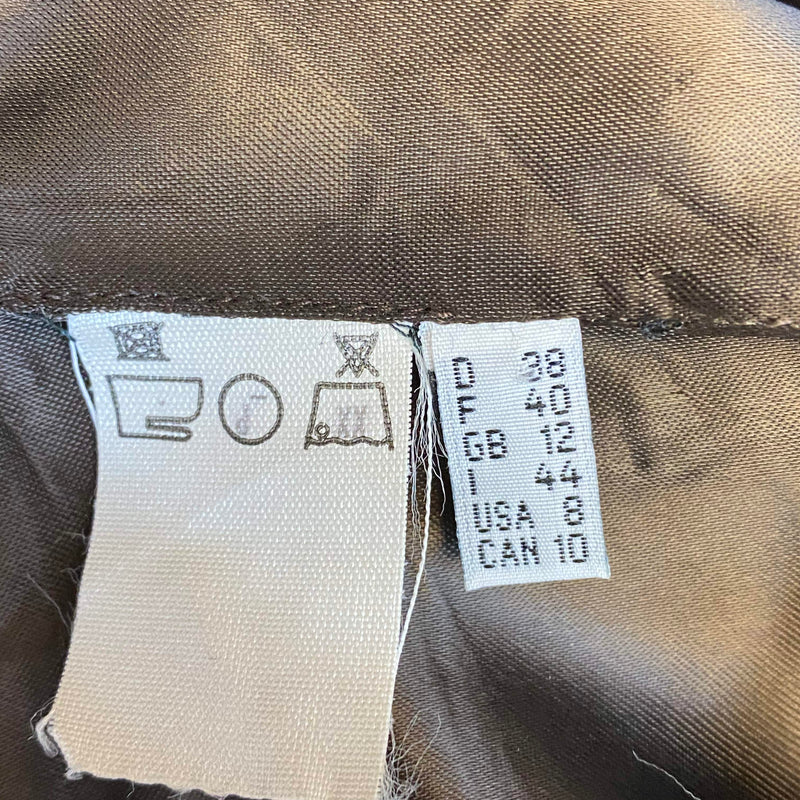 Vintage Damenweste Nadelstreifen Gr. 38