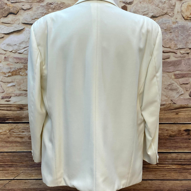 „Vintage Hochzeitsjacke Herren creme Größe 58 Dinner Jacket festlich“