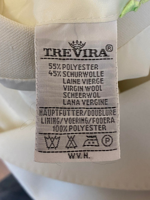 Vintage Dinner Jacket Smoking Sakko Creme Elfenbein Gr. 25 Hochzeit, Ansicht 5