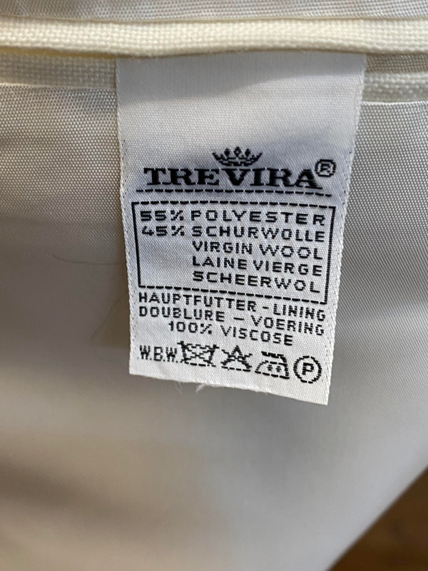 Vintage Dinner Jacke Creme Schurwolle Größe 98, Ansicht 4