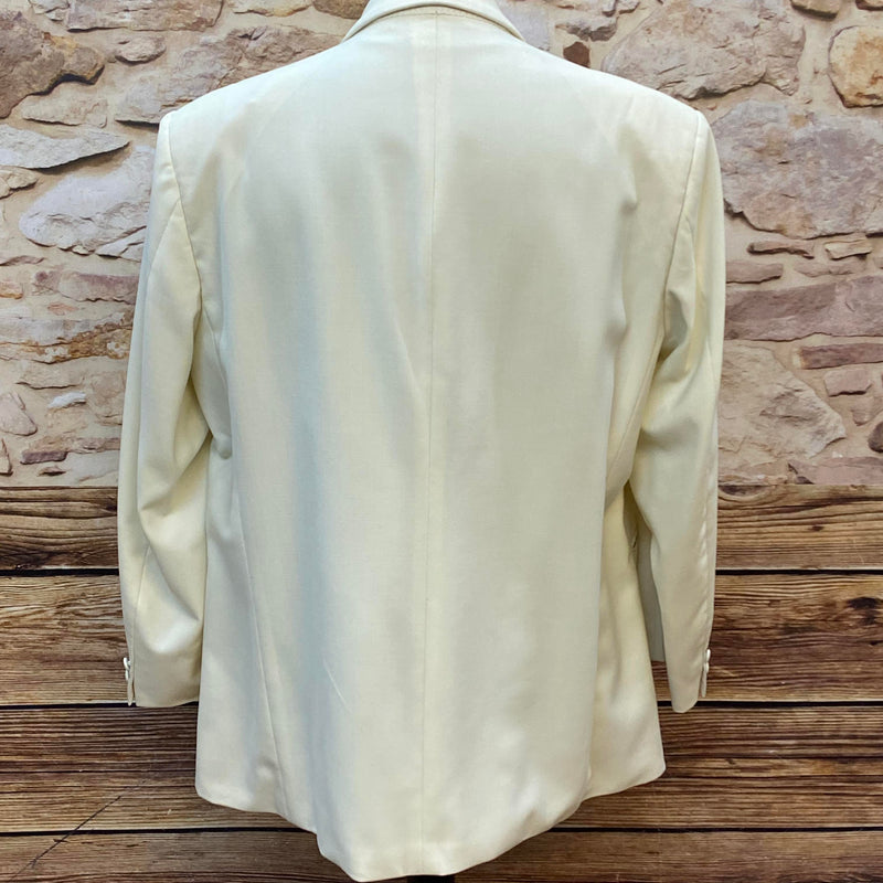 „Vintage Dinner Jacket Herren Wilvorst creme edles Hochzeits Sakko“