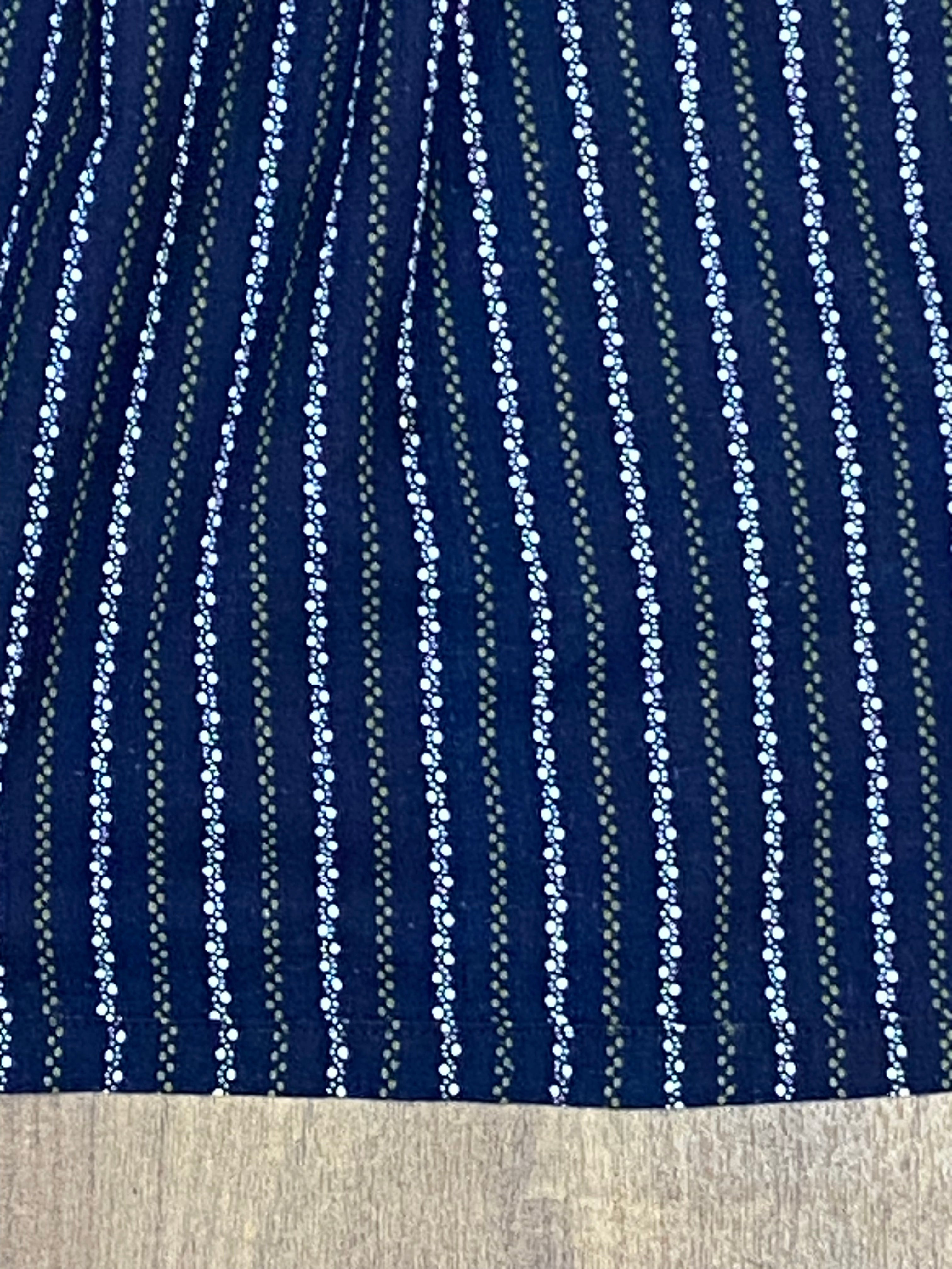 Trachtenschürze Dirndlschürze Vintage Länge 69 cm, in der Farbe dunkelblau