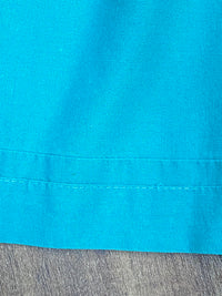 Tablier traditionnel mi-long Tablier Dirndl vintage longueur 70 cm, couleur turquoise