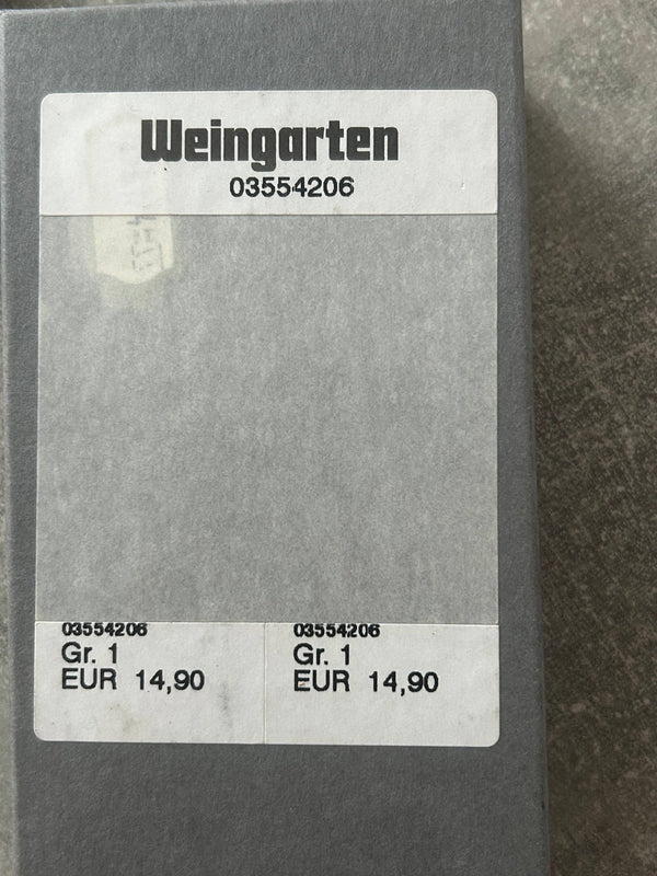 Originalbox Weingarten Preisetikett 14,90 €