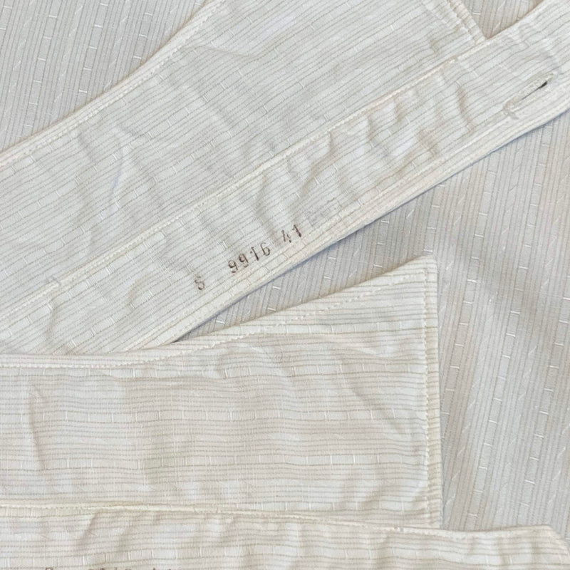 Vintage Herrenhemd mit Stehkragen & abnehmbaren Kragen – Gr. 41