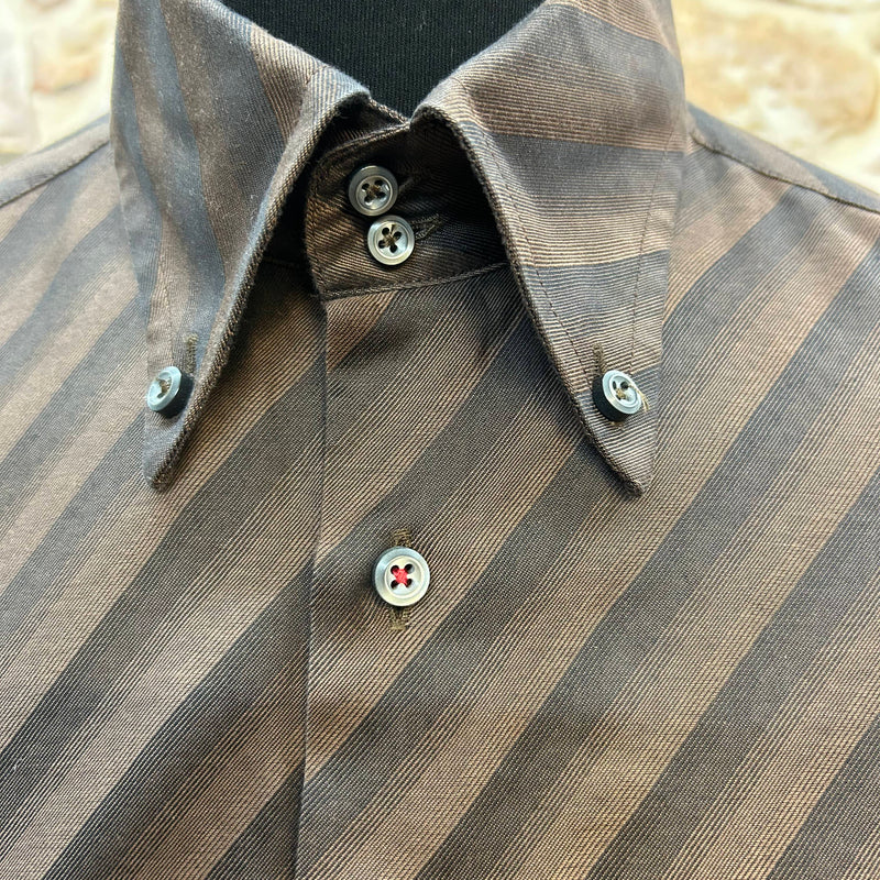 „Vintage Hemd Herren Venti Detail Button-Down Kragen“