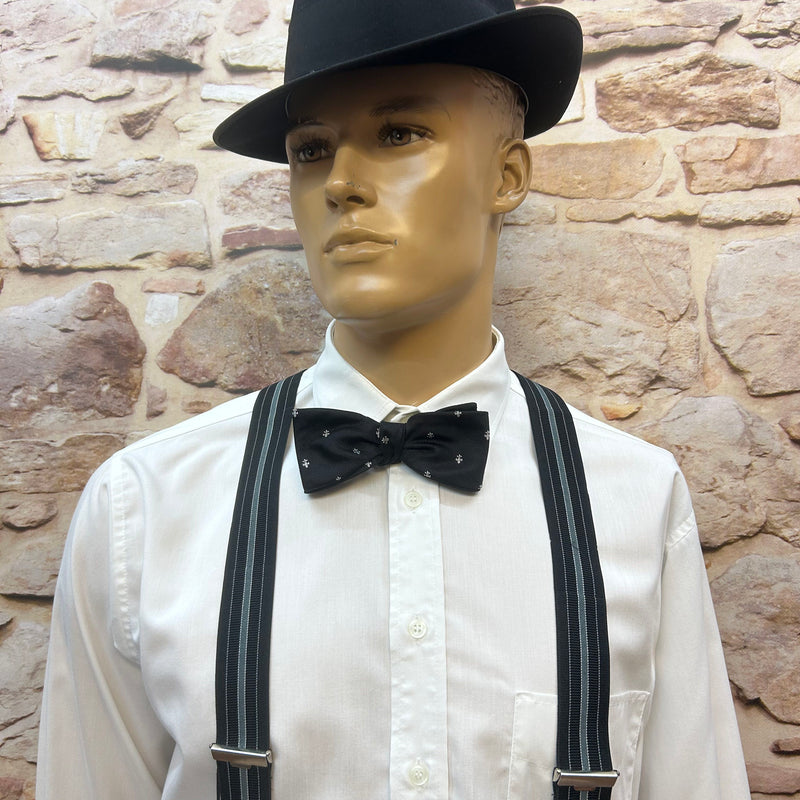 Vintage Anzug-Komplettset Herren Gr. 56 – Stilvolles Unikat mit Hut, Hosenträgern & Accessoires