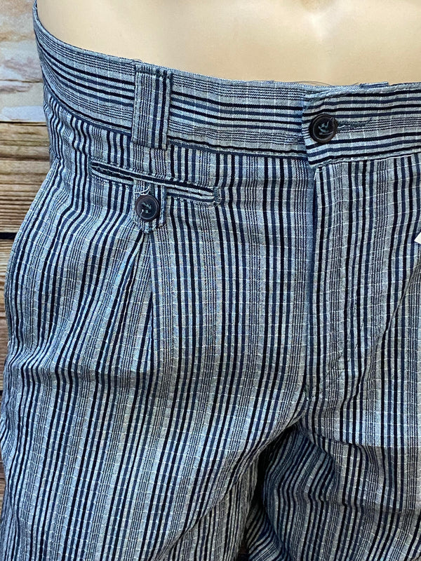 „Vintage Hose Herren Streifen elegant Retro Stil ungetragen Unikat“