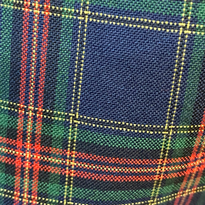„Detail Tartan Karomuster Vintage Herrenhose 80er Jahre Retro Hose“