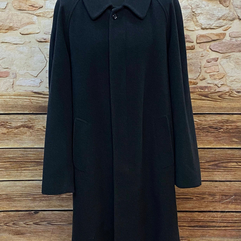 „Vintage Herrenmantel schwarz von Hansen Das Herrenhaus – Wool & Cashmere“
