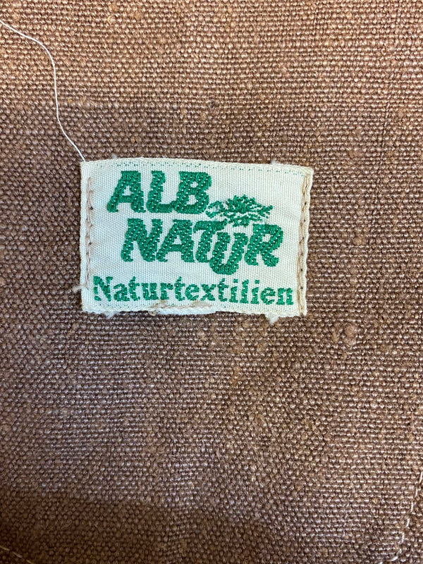 Vintage Herrenweste aus Naturtextilien Gr. 58