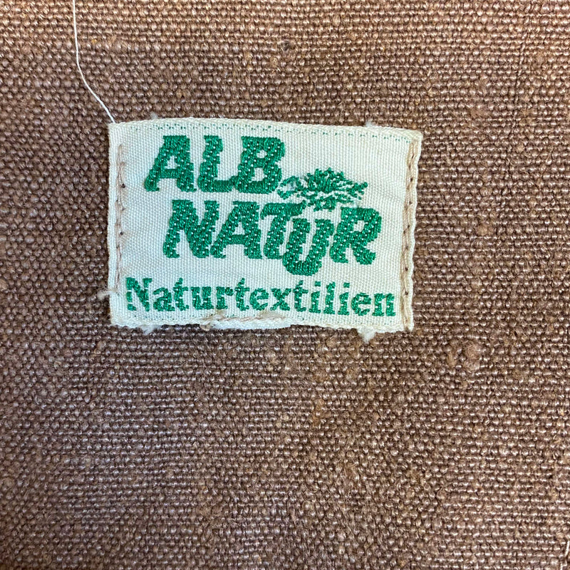 Vintage Herrenweste aus Naturtextilien Gr. 58