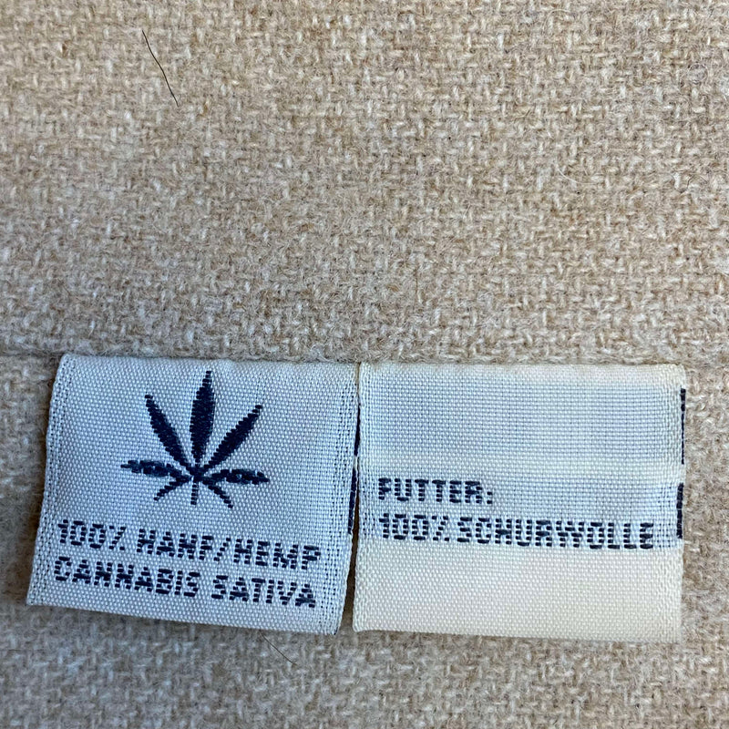 Vintage Herrenweste aus Naturtextilien Gr. 58