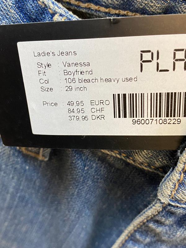 Vintage Boyfriend Jeans PLAY Vanessa Hellblau Used Look Gr. 36, Ansicht 4